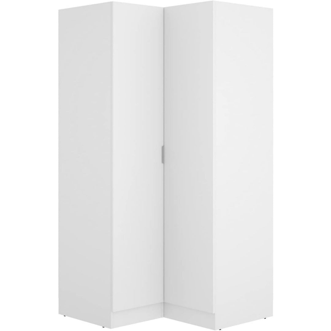 Armoire gris clair en aluminium ideale pour un espace bien pense