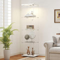 Grande vitrine gris clair