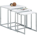 Belle table gigogne en MDF et metal