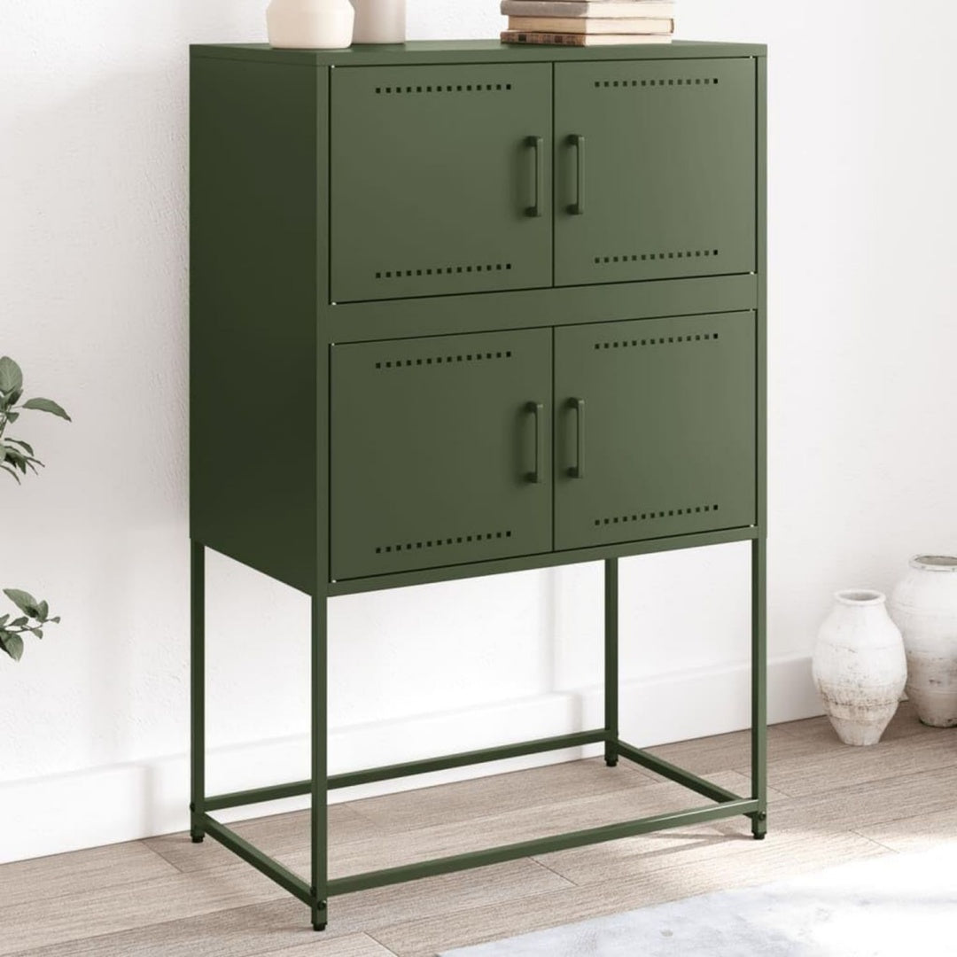Buffet minimaliste gris clair