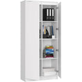 Bibliotheque gris clair pour l'entree