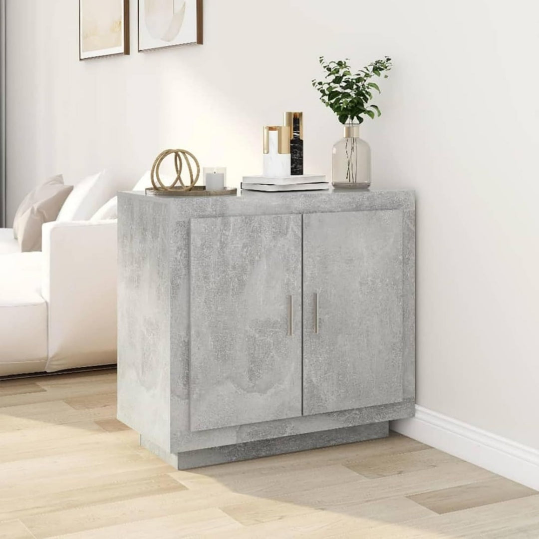 Buffet elegant gris clair securite renforcee