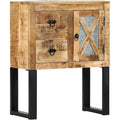 Style Contemporain, buffet marron (60 x 30 x 76 cm)