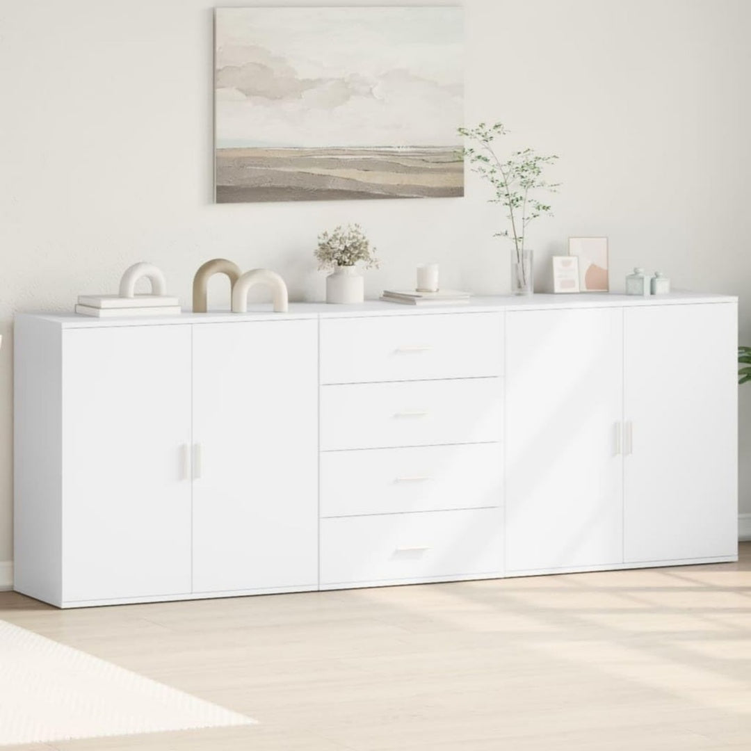 Joli buffet avec une fixation murale invisible