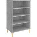 Gris buffet style scandinave avec 4 etageres