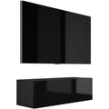 Meuble TV tendance contemporain noir