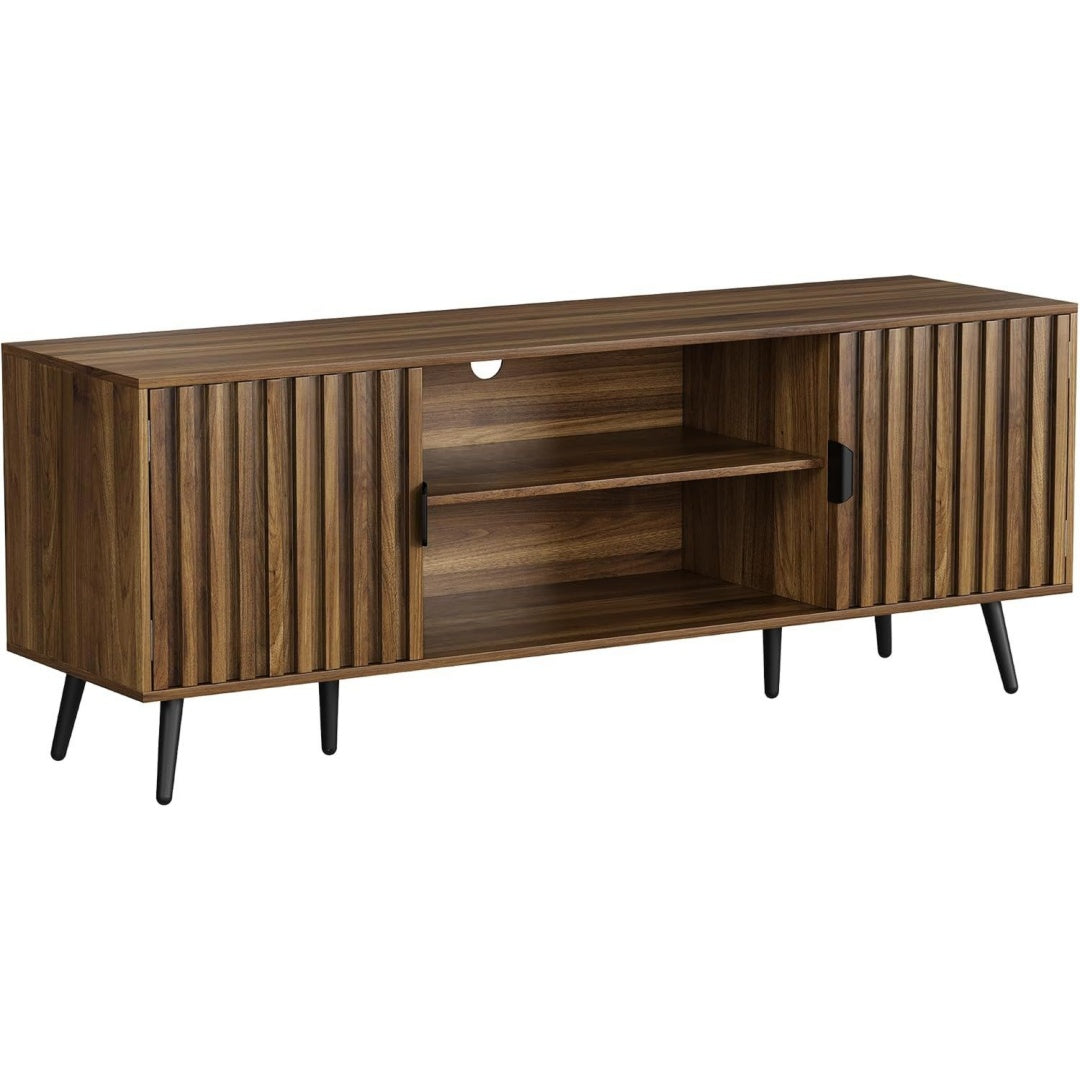 Moderne support sur pied marron 38 x 135 x 55 cm