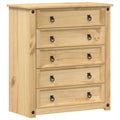 Armoire de rangement marron rustique