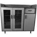 Buffet en acrylique pour un repas convivial