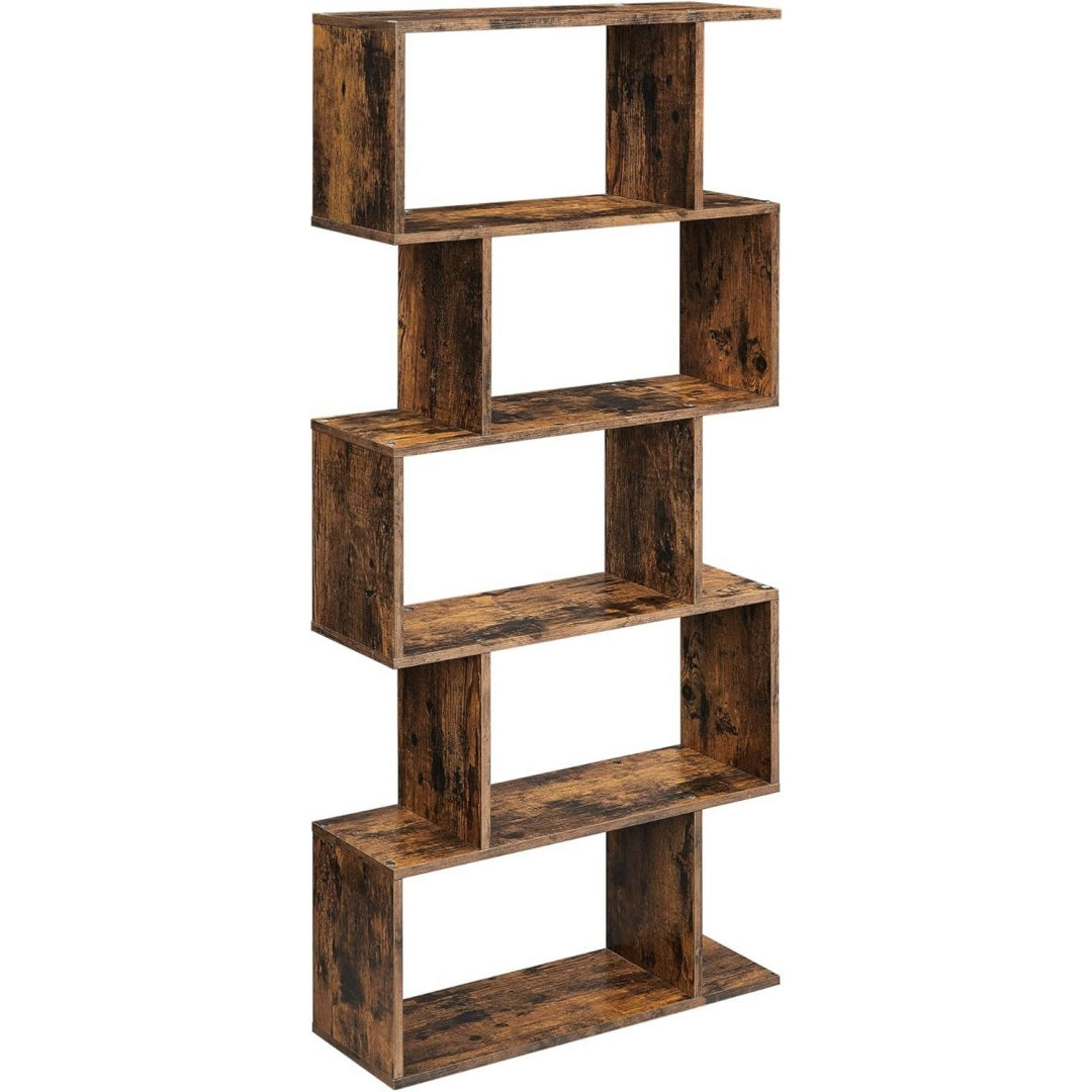 Moderne bibliotheque marron 24 x 159 x 70 cm